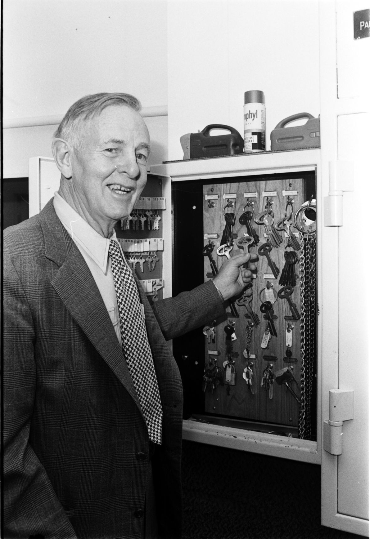 Ed Christensen at Sheriff's Office